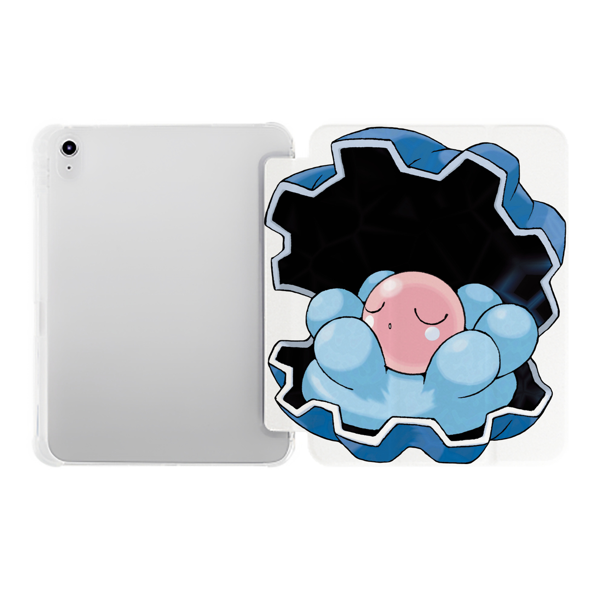 （画像用） ポケットモンスター Pokémon IPad ケース ペン収納付き 三つ折りスタンド PUレザー×シリコン 対応機種9.5/10.5/10.9インチ